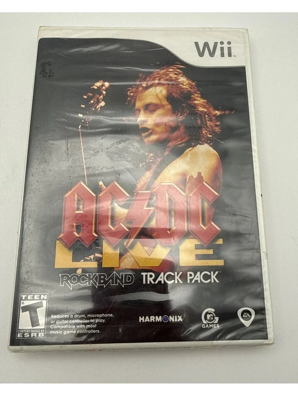 NEW AC/DC Live Rock Band Track Pack Nintendo Wii Video Game Brand New Sealed